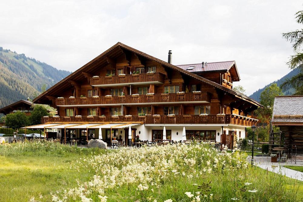 Hotel Alpenland Gstaad Ngoại thất bức ảnh