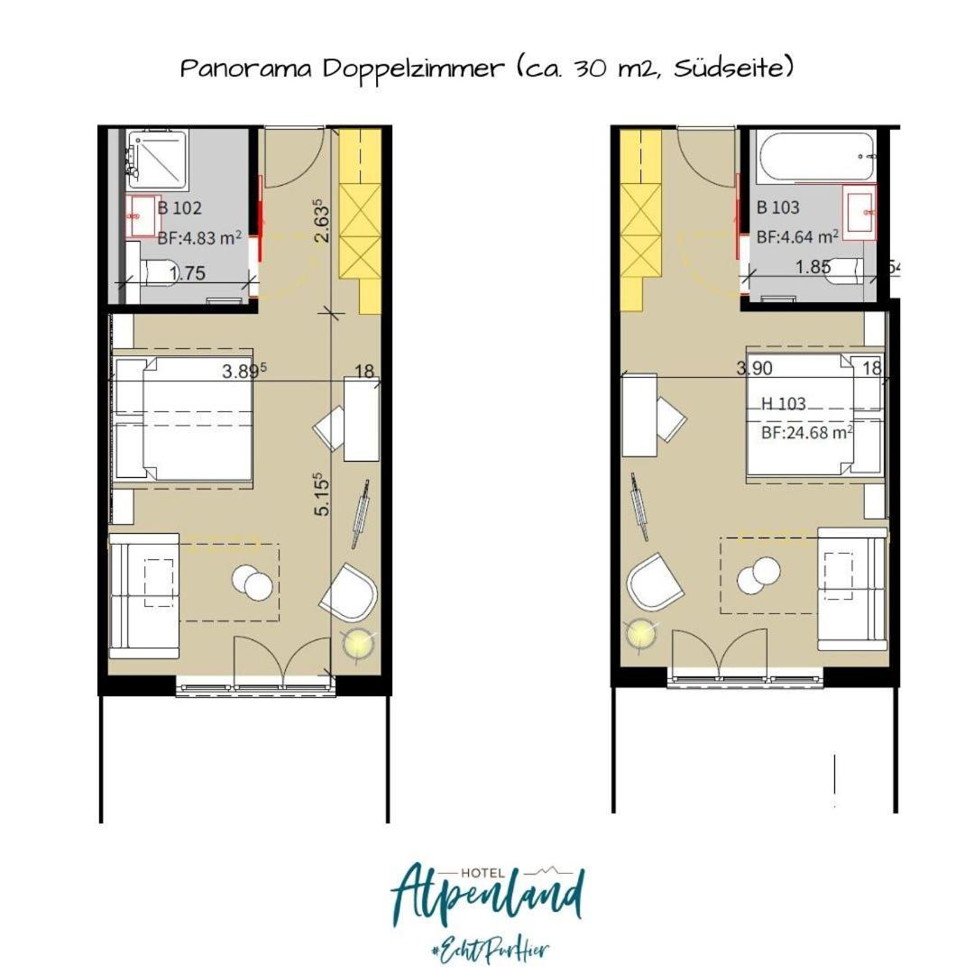 Hotel Alpenland Gstaad Ngoại thất bức ảnh