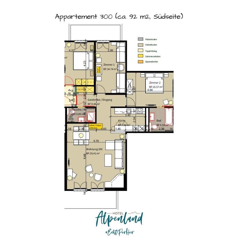 Hotel Alpenland Gstaad Ngoại thất bức ảnh